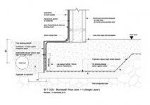 Blockwall - Floor Joint 1-1